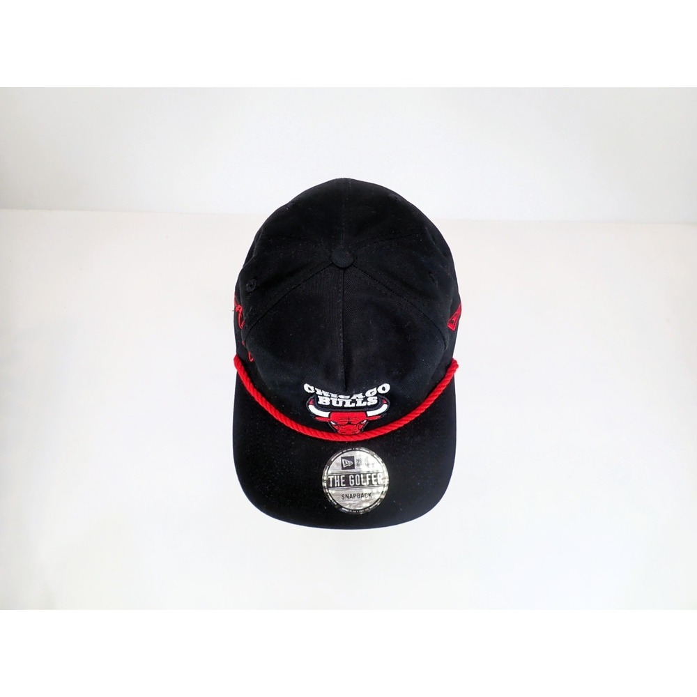 New Era Chicago Bulls "The Golfer" Snapback Hat Osama Script Rope Cap - Picture 2 of 9